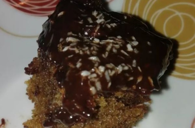 Σοκολατένιο κέικ με λάδι και κακάο της γιαγιάς