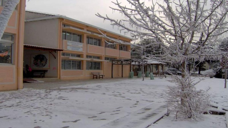 Κλειστά τη Δευτέρα όλα τα σχολεία στην Κεντρική Μακεδονία λόγω καιρού