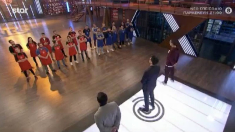 MasterChef 5: Ανατροπή στην ομαδική δοκιμασία - Άλλαξε ο ένας αρχηγός