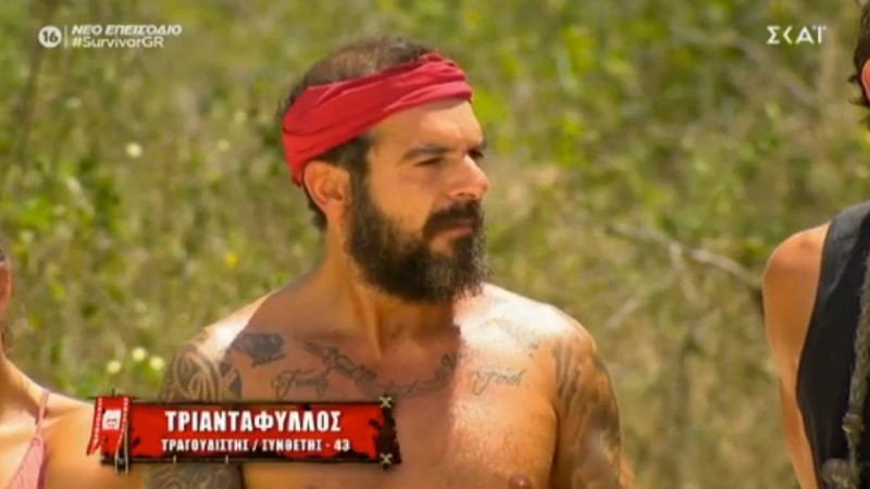 Survivor 4: Επίθεση Τριαντάφυλλου στους «Κόκκινους» - «Ελάτε ρε παικταράδες στον τάκο μαζί μου αν τολμάτε»