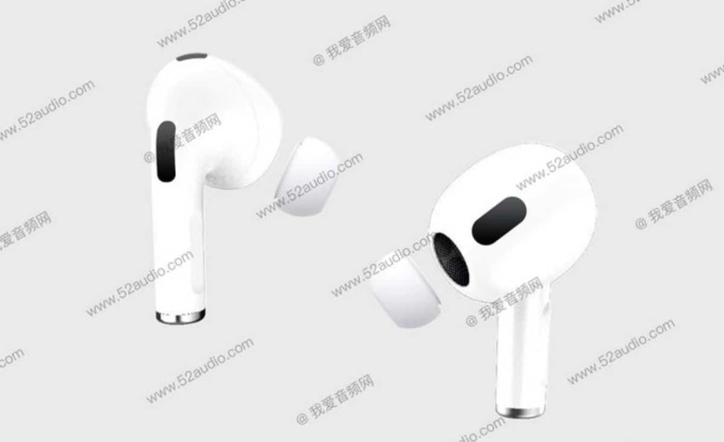 Φωτογραφίες από τα 3ης γενιάς Airpods