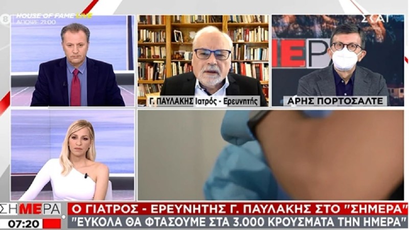 Ανησυχία για 3.000 κρούσματα κορωνοϊού τη μέρα