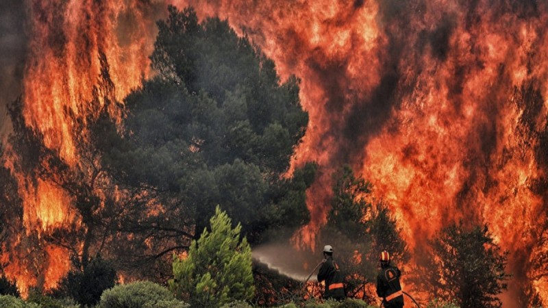 Πυρκαγιά στον Κάλαμο!