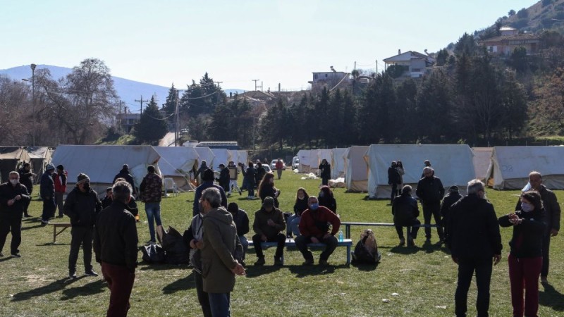 Σεισμός στην Ελασσόνα κάτοικοι