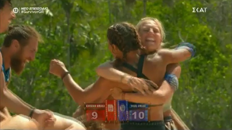 Survivor 4: Η Μαριαλένα «μαύρισε» τον Σάκη!  Ο πόντος που έκρινε τον δεύτερο αγώνα ασυλίας