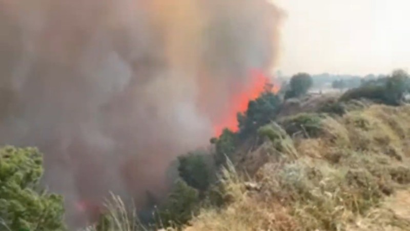 Φωτιά στον Σχίνο Κορινθίας: Εντολή να υποχωρήσουν οι επίγειες δυνάμεις της Πυροσβεστικής - Η φωτιά ξεκίνησε από καύση υλικών σε ελαιώνα