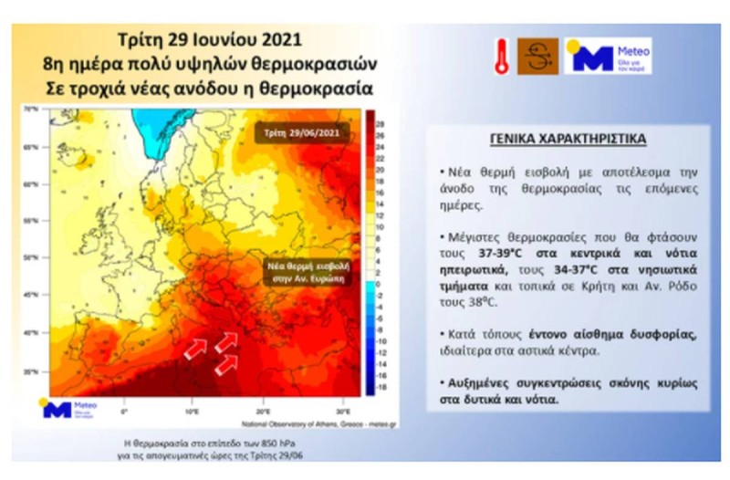 Καιρός καύσωνας