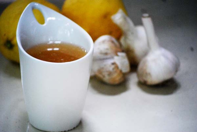 Garlic Tea (τσάι σκόρδου)