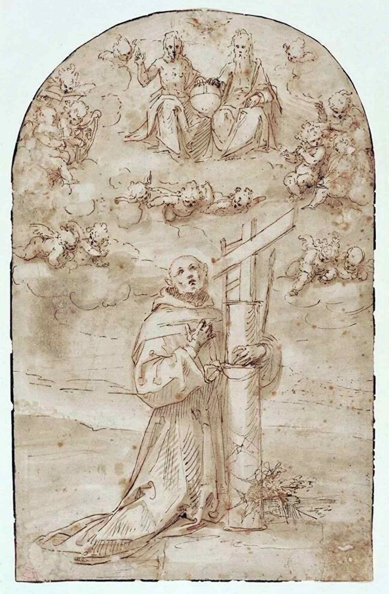 Το έργο του Ιταλού Guglielmo Caccia που απεικονίζει τον Άγιο Diego de Alcala