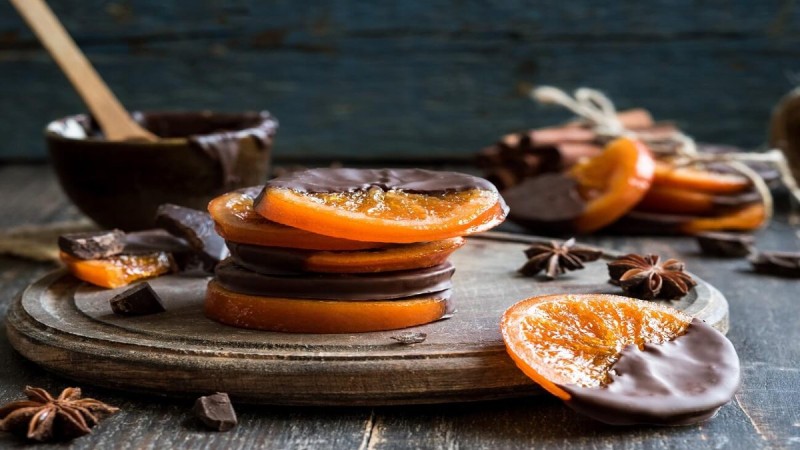 Λαχταριστά καραμελωμένα πορτοκάλια βουτηγμένα σε σοκολάτα! 