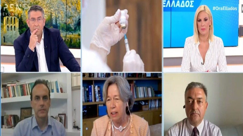 «Εμφύλιος» λοιμωξιολόγων: Άγρια κόντρα Λινού-Βασιλακόπουλου για εμβόλια και μετάλλαξη Δέλτα (Video)