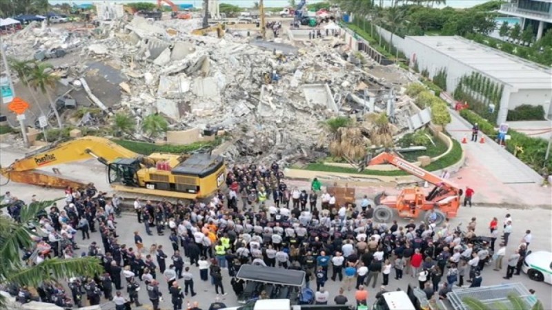 Κατάρρευση κτιρίου στο Μαϊάμι: Στους 54 οι νεκροί - Τέλος οι έρευνες για επιζώντες στα χαλάσματα