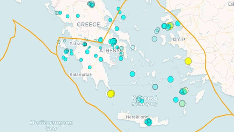 Ταρακουνήθηκε όλη η Ελλάδα σε 4 ώρες: Δεκάδες σεισμοί, οι περισσότεροι στην Βοιωτία! Τι λένε οι σεισμολόγοι;