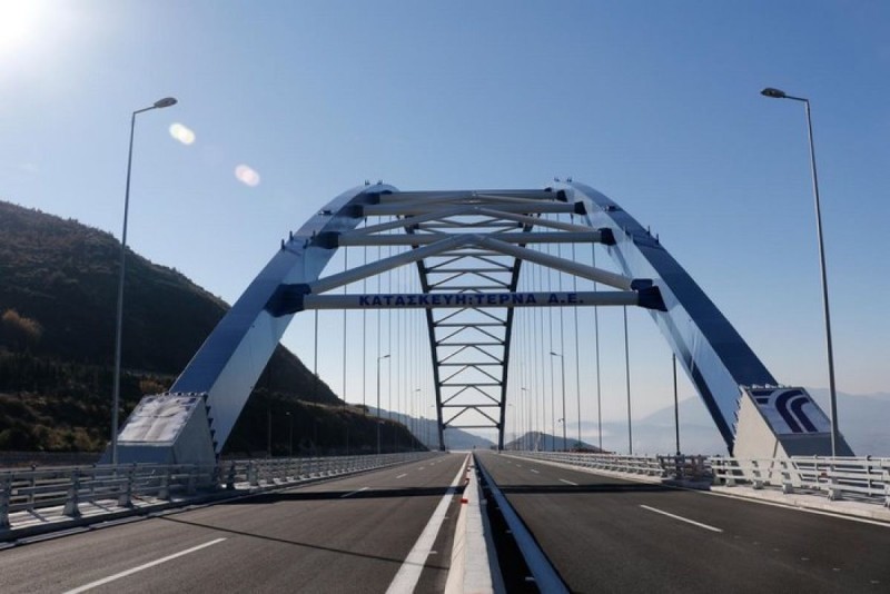 Η γέφυρα που βρίσκεται στα όρια των νομών Μεσσηνίας – Αρκαδίας