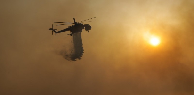 Φωτιά στη Ρόδο: Ενεργοποιήθηκε ο 'Κοπέρνικος' μετά από εντολή Χαρδαλιά