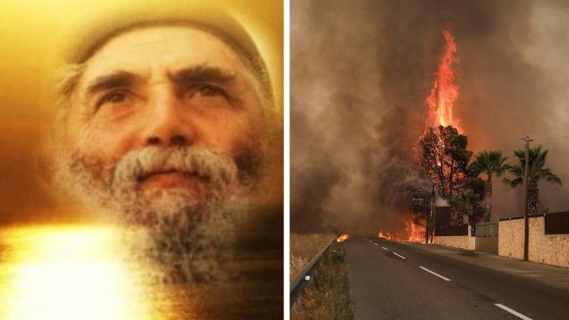 «Σκαμπίλι από την Παναγιά»: Σοκαριστική επιβεβαίωση του Άγιου Παΐσιου για τις πυρκαγιές στην Ελλάδα!