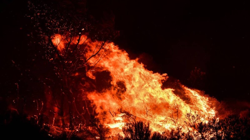 Νύχτα αγωνίας στον Ασπρόπυργο: Πρόλαβε τα χειρότερα η Πυροσβεστική - Πού έκλεισε ο δρόμος λόγω της φωτιάς