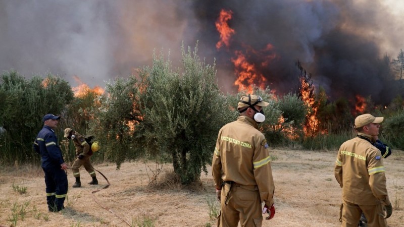 Φωτιά στην Ηλεία: Εντοπίστηκε ύποπτος για εμπρησμό