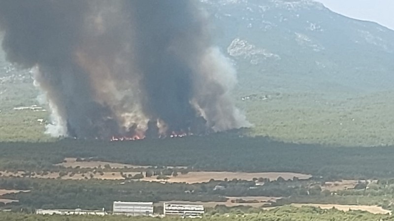 φωτιά βαρυμπόμπη