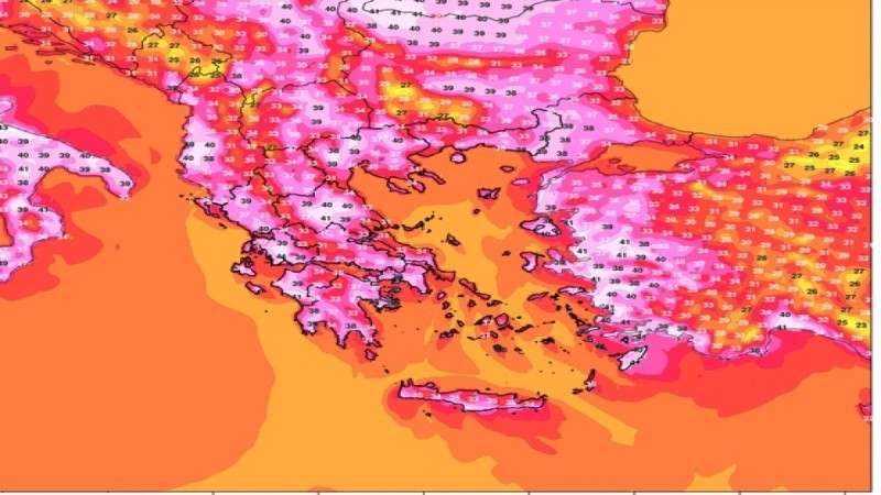 Καιρός - Καύσωνας: Ακραίες καιρικές συνθήκες μέχρι και την Πέμπτη - Στους 47°C θα σκαρφαλώσει το υδράργυρος - Φόβοι για διακοπή ρεύματος
