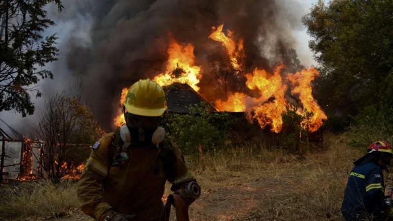 Υψηλός κίνδυνος πυρκαγιάς τη Δεύτερα σε πέντε περιοχές