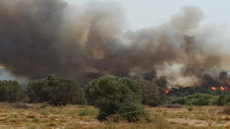 Φωτιά στη Ρόδο - Χωρίς ρεύμα και νερό το νησί