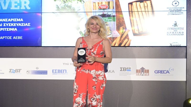 Κρητών Άρτος: Βραβείο στα Super Market Awards 2021 για το επιτυχημένο επαναλανσάρισμα στα κριτσίνια σε Γεύση και Συσκευασία