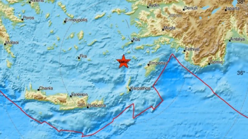 Σεισμός 4,2 Ρίχτερ στη Νίσυρο - Δραματική προειδοποίηση για τη Θήβα
