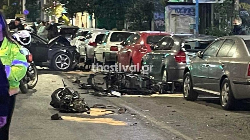 Θρήνος στη Θεσσαλονίκη: Αυτοκίνητο παρέσυρε και σκότωσε διανομέα