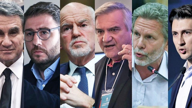 ΚΙΝΑΛ: Debate στην ΕΡΤ με 5 υποψηφίους - Αρνείται να συμμετέχει ο Παπανδρέου