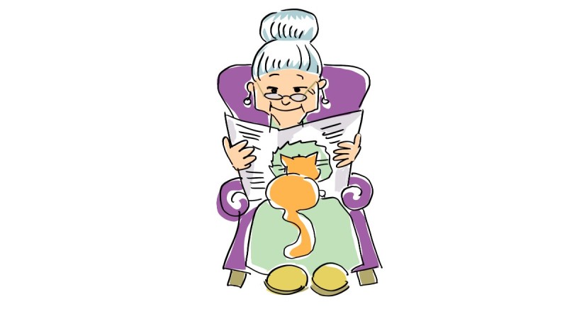 Η γιαγιά διαβάζει εφημερίδα... Το ανέκδοτο της ημέρας (14/12)