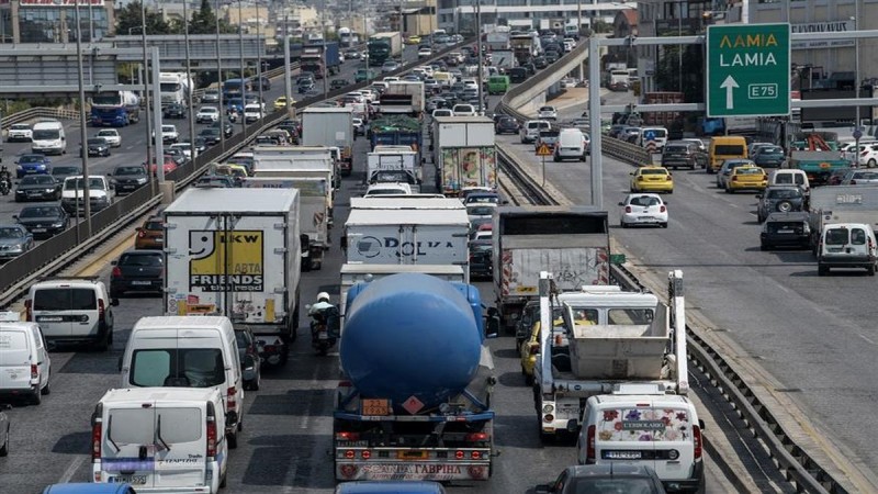 Λένορμαν: Κυκλοφοριακό χάος με τα δύο τροχαία - Ποια σημεία έχουν κίνηση