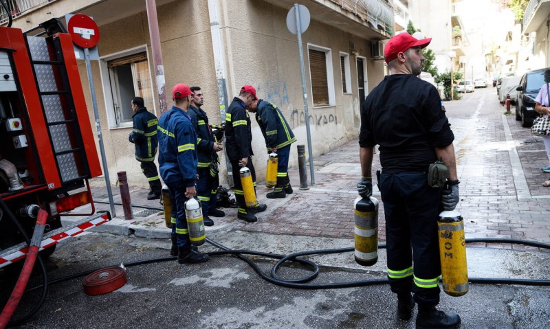 Νεκρός από φωτιά στο Βύρωνα