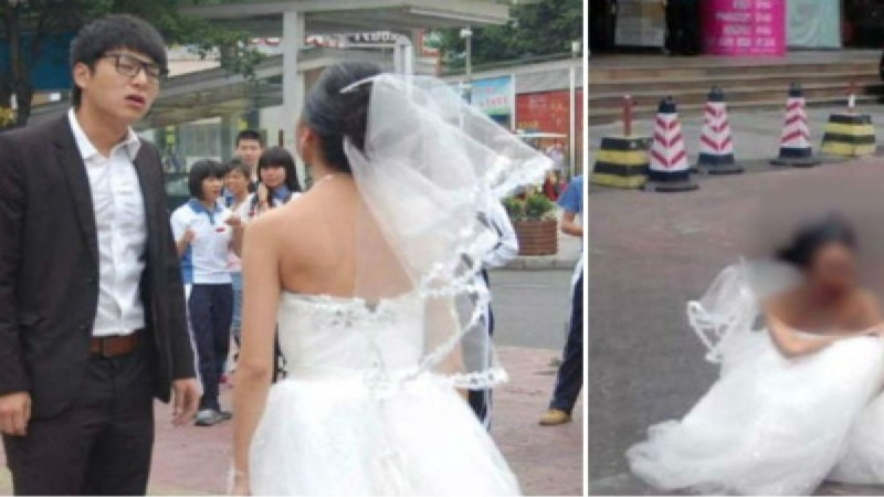 Γαμπρός μόλις είδε το πρόσωπο της νύφης της ζήτησε να χωρίσουν - Δείτε την από μπροστά και θα... (Video)