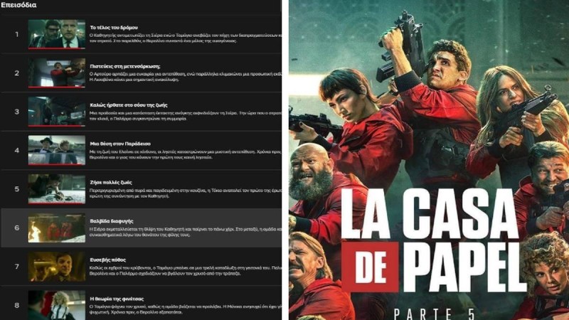 La Casa de Papel: Ανέβηκε στην πλατφόρμα του Netflix η τελευταία σεζόν της σειράς!