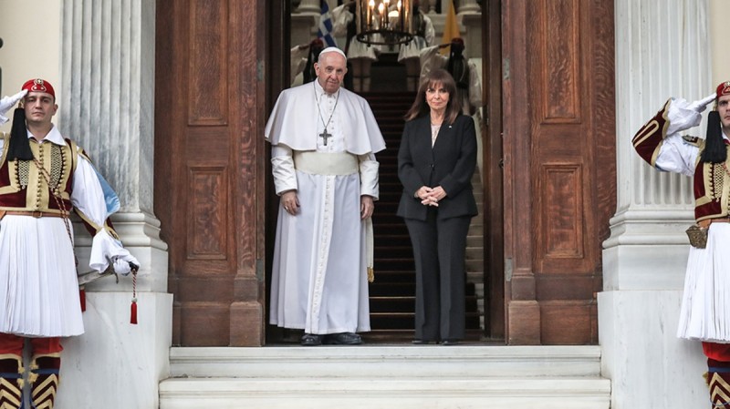 Πάπας Φραγκίσκος: «Χωρίς την Ελλάδα, ο κόσμος δεν θα ήταν αυτό που είναι σήμερα»