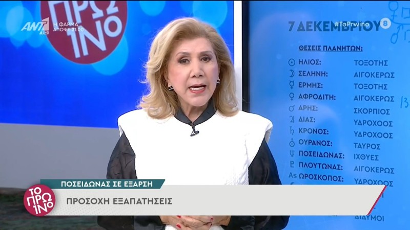 «Καμπανάκι» από τη Λίτσα Πατέρα: Προσοχή στις άσχημες ώρες που έρχονται για αυτά τα ζώδια