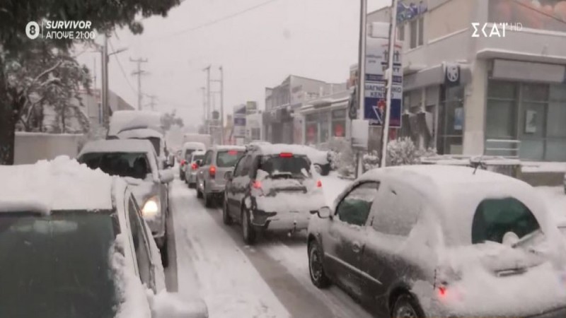 Κακοκαιρία «Ελπίδα»: Ποιοι δρόμοι είναι κλειστοί στην Αττική λόγω χιονιού - Νέες διακοπές κυκλοφορίας (Video)
