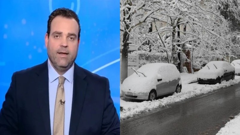 Κλέαρχος Μαρουσάκης: Έρχονται χιόνια και στην Αττική! (photo-video)