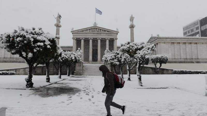 χιόνια