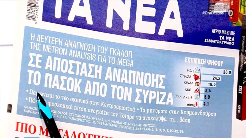 Τα πρωτοσέλιδα των εφημερίδων (21/1)