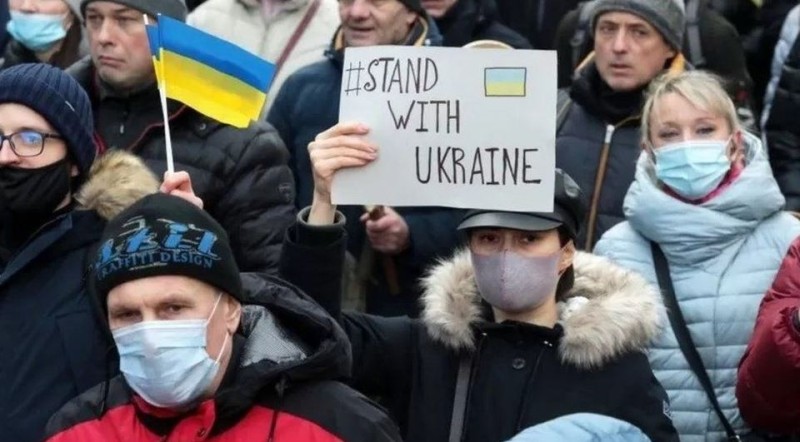 Η φωτογραφία της ημέρας: Το μυαλό όλων στην Ουκρανία