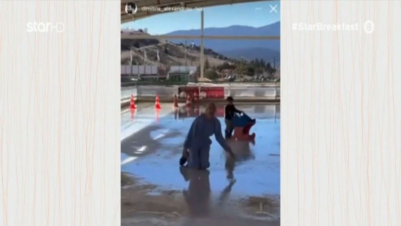 «Ατύχημα» για την Ιωάννα Τούνη (Video)