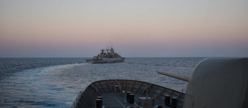 Τουρκικό πλοίο χτυπήθηκε από βόμβα στα ανοιχτά της Οδησσού