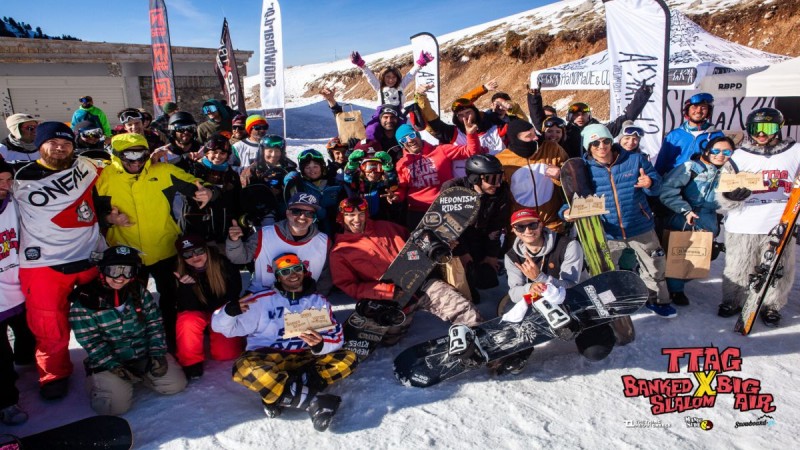 ΤΤΑG Banked Slalom X Big Air στο Χιονοδρομικό Κέντρο Καλαβρύτων