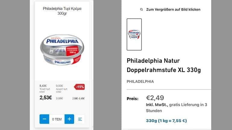 Σάλος στα σούπερ μάρκετ: Τα ελληνικά προϊόντα πωλούνται πιο φθηνά στη Γερμανία απ' ότι στην Ελλάδα!
