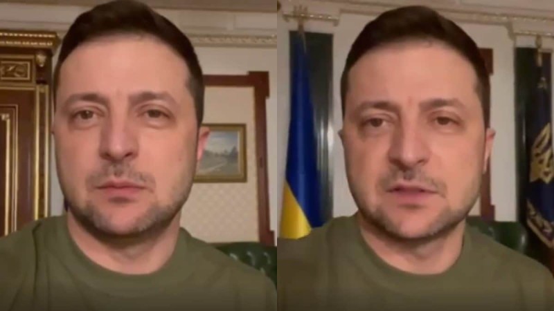 Νέο μήνυμα Ζελένσκι: «Δεν έχω φύγει, δόξα στην Ουκρανία» (video)