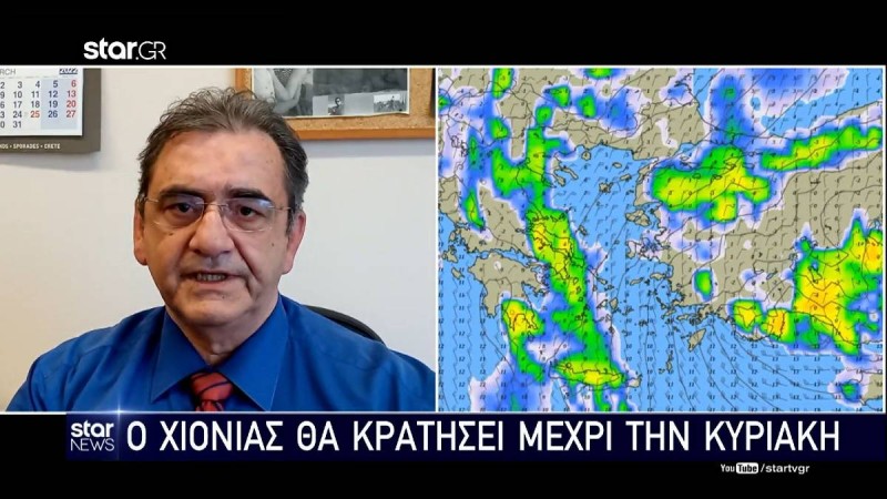 «Ο χιονιάς δε μας αφήνει ήσυχους στην Αττική μέχρι...» - Νέο «καμπανάκι» του Θοδωρή Κολυδά