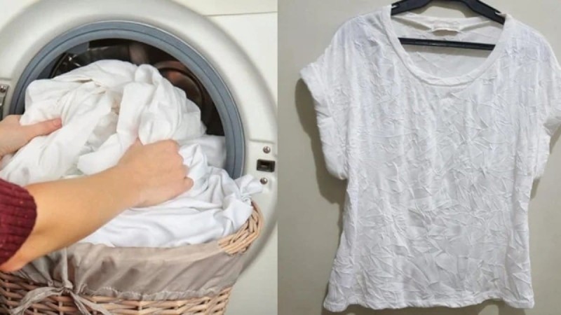 Θα βγαίνουν σα σιδερωμένα: Το έξυπνο κολπάκι για να απαλλαχτείς από τα τσαλακωμένα ρούχα μετά το πλυντήριο!