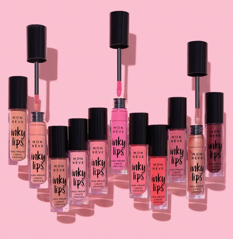  Ultra-matte, kiss-proof, weightless liquid lipstick!